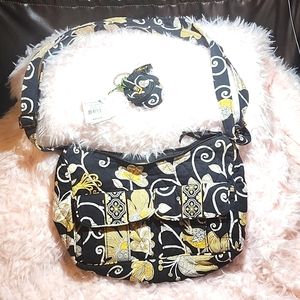 Vera Bradley purse with a key fob